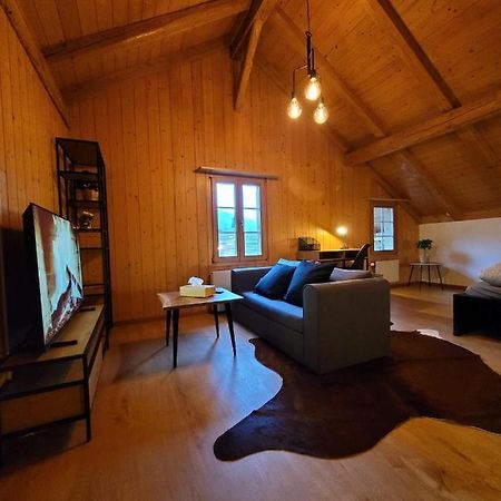 Forest View Apartment In Leissigen By Interlaken With No Kitchen Екстер'єр фото