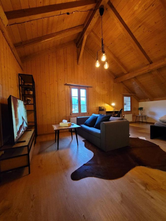 Forest View Apartment In Leissigen By Interlaken With No Kitchen Екстер'єр фото
