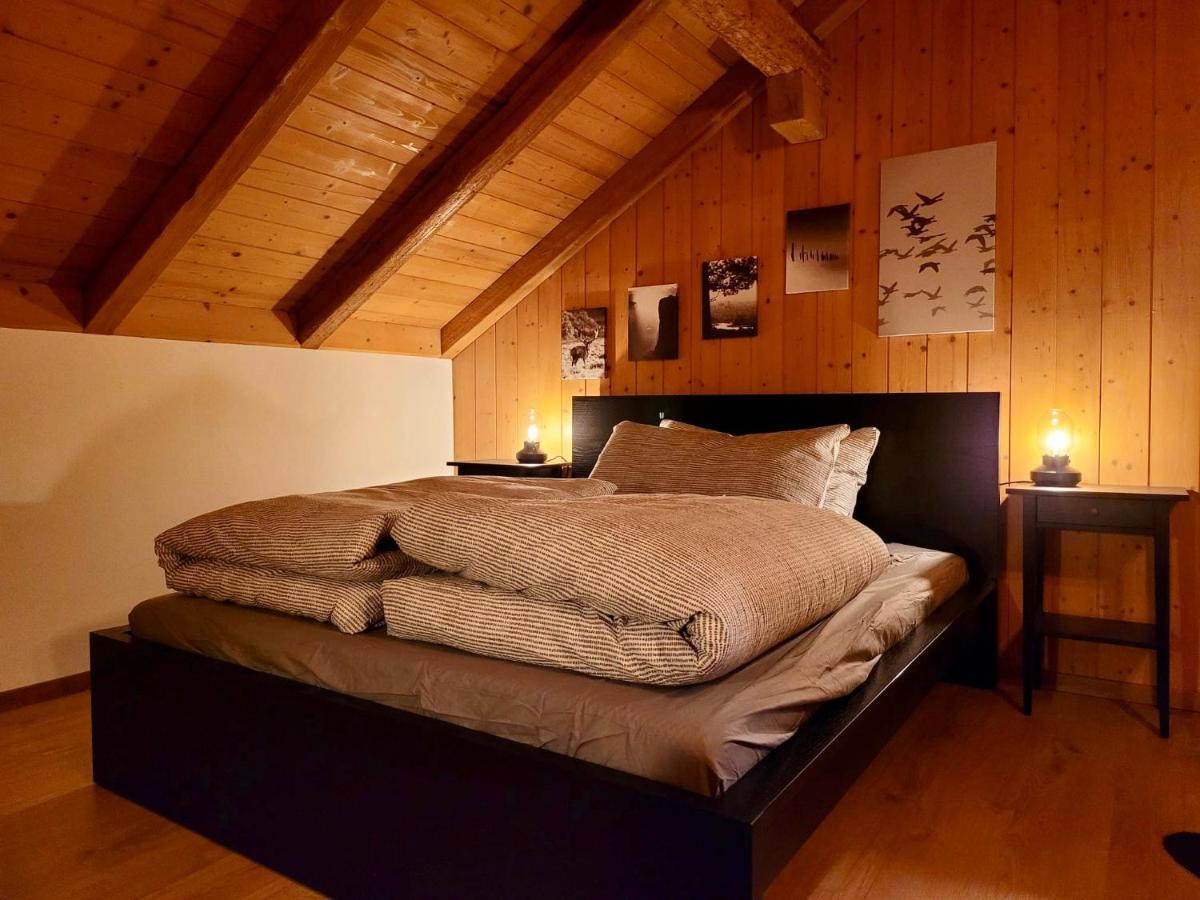 Forest View Apartment In Leissigen By Interlaken With No Kitchen Екстер'єр фото